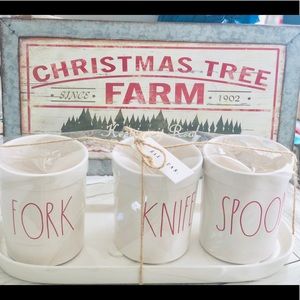 RAE DUNN Utensil holder